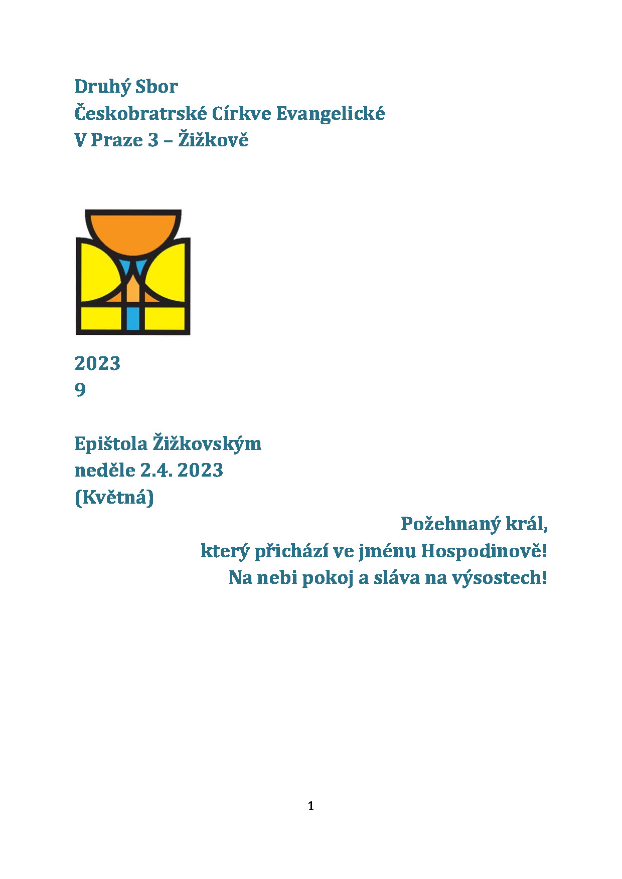 Epištola Žižkovským (9)