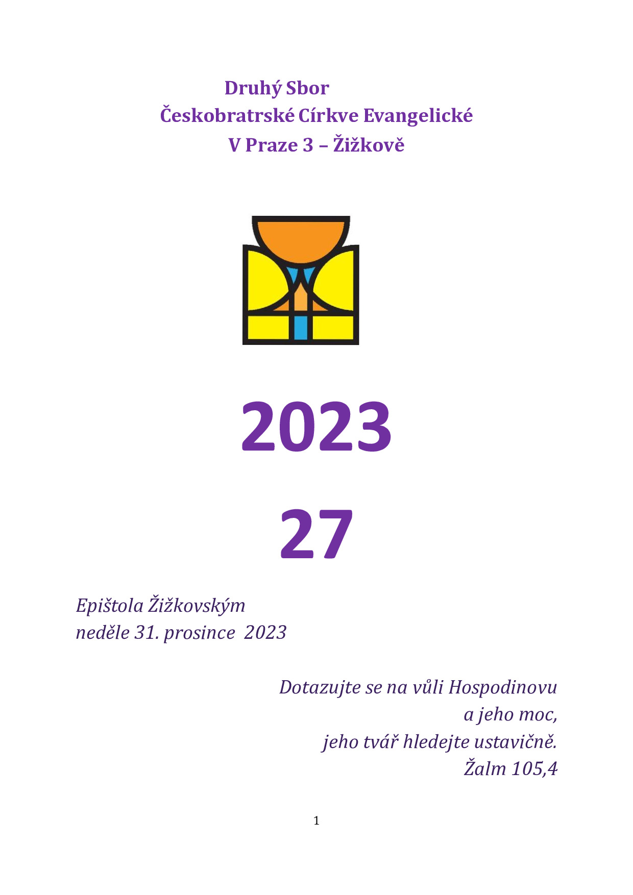 Epištola Žižkovským (27)
