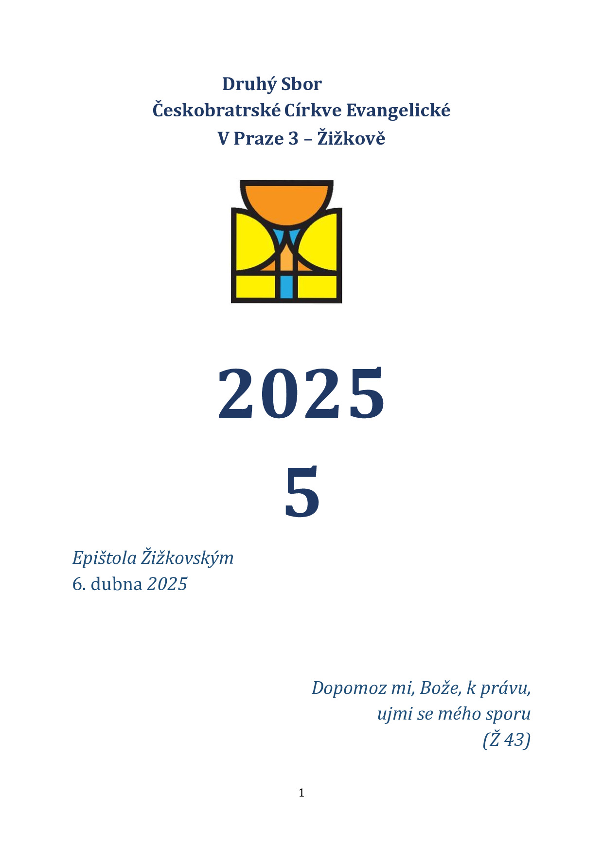 Epištola Žižkovským (5)